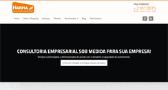 Desktop Screenshot of harpiaconsultoria.com.br