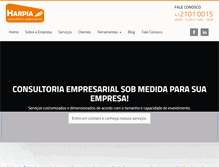 Tablet Screenshot of harpiaconsultoria.com.br
